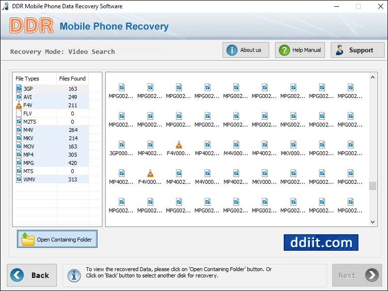 Mobile Phone Photos Recovery screenshot
