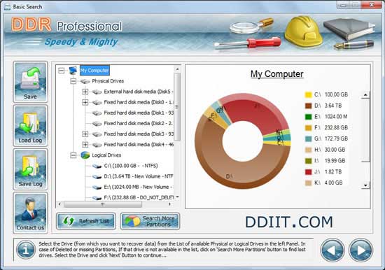 Data Recovery Software Professional screenshot