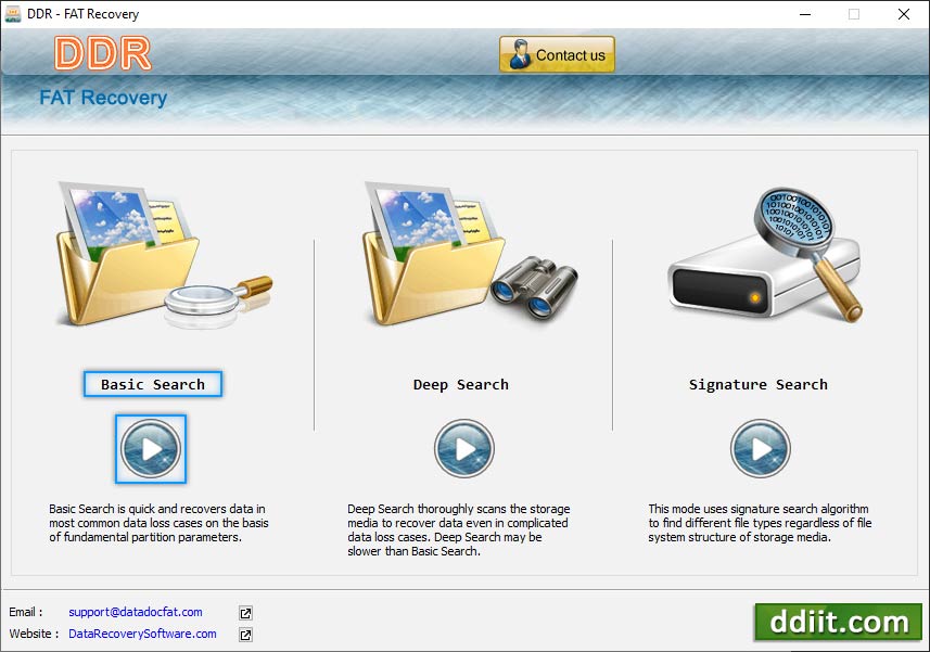 FAT Data Recovery software