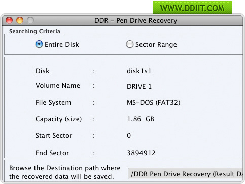 Mac USB Drive Data Recovery