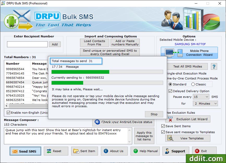 SMS Sending Process Bulk Sms Software Text Messaging Softwares