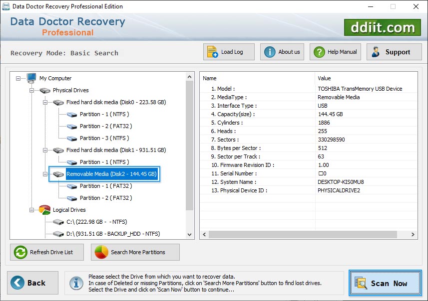 DDR Professional - Data Recovery software