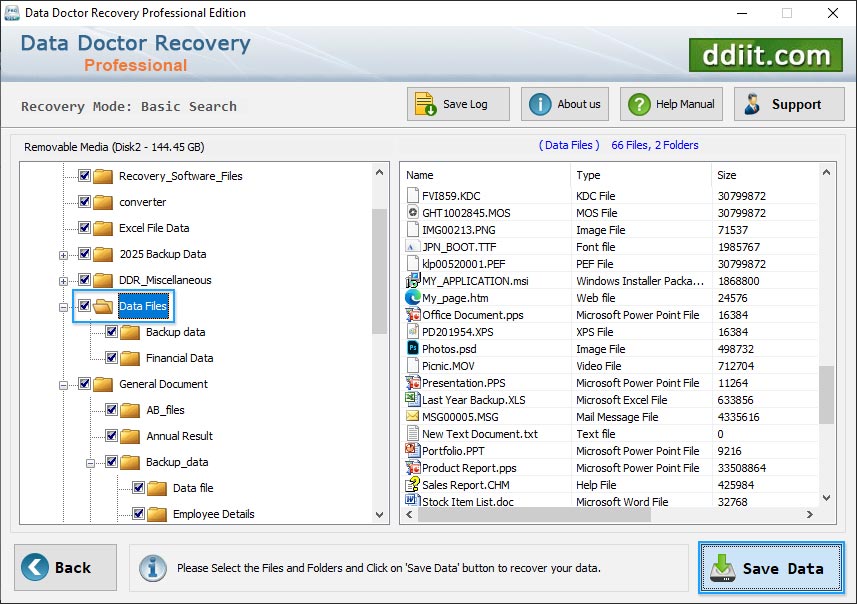DDR Professional - Data Recovery software