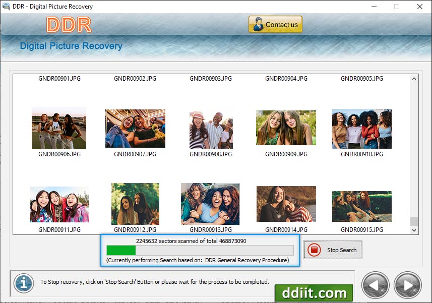 Digital Pictures Recovery software
