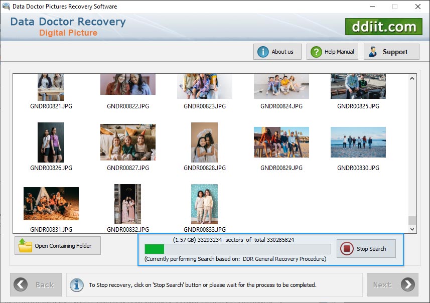 Digital Pictures Recovery software