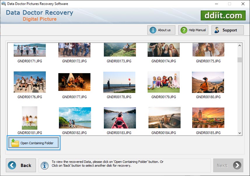 Recupero dati da fotocamera digitale