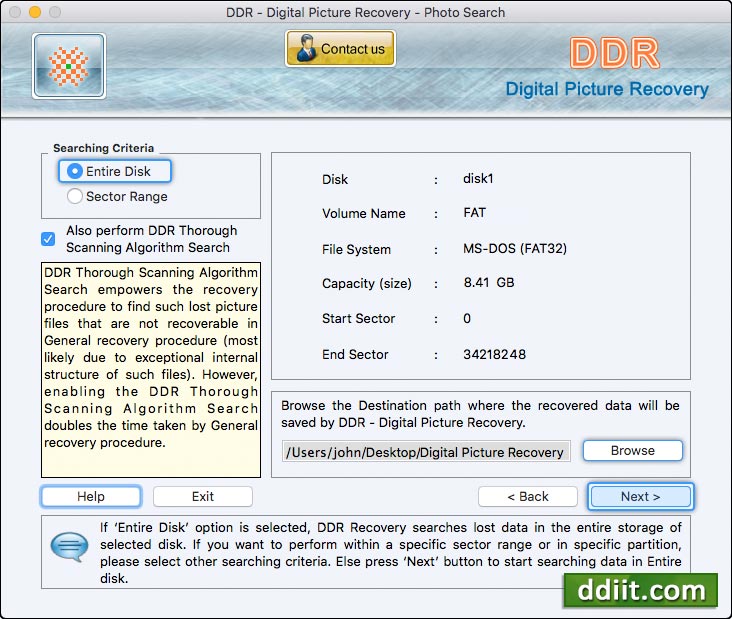 Mac Digital Pictures Data Recovery software