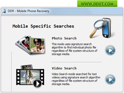 DDR Mobile Phone Data Recovery