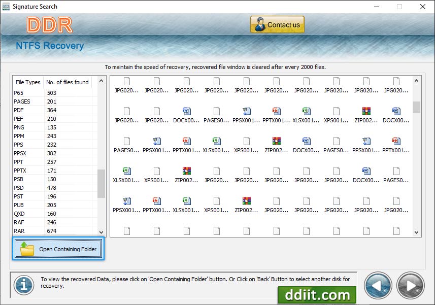 NTFS Data Recovery