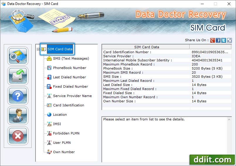 Sim Card Data Recovery software