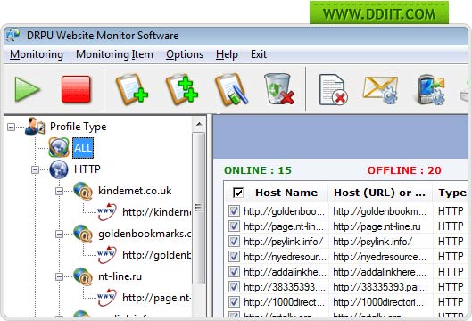 Website Monitoring Tool